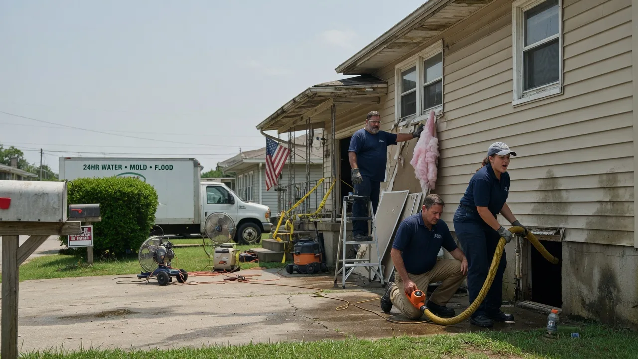 Water Damage Repair in Oak Harbor, OH near me